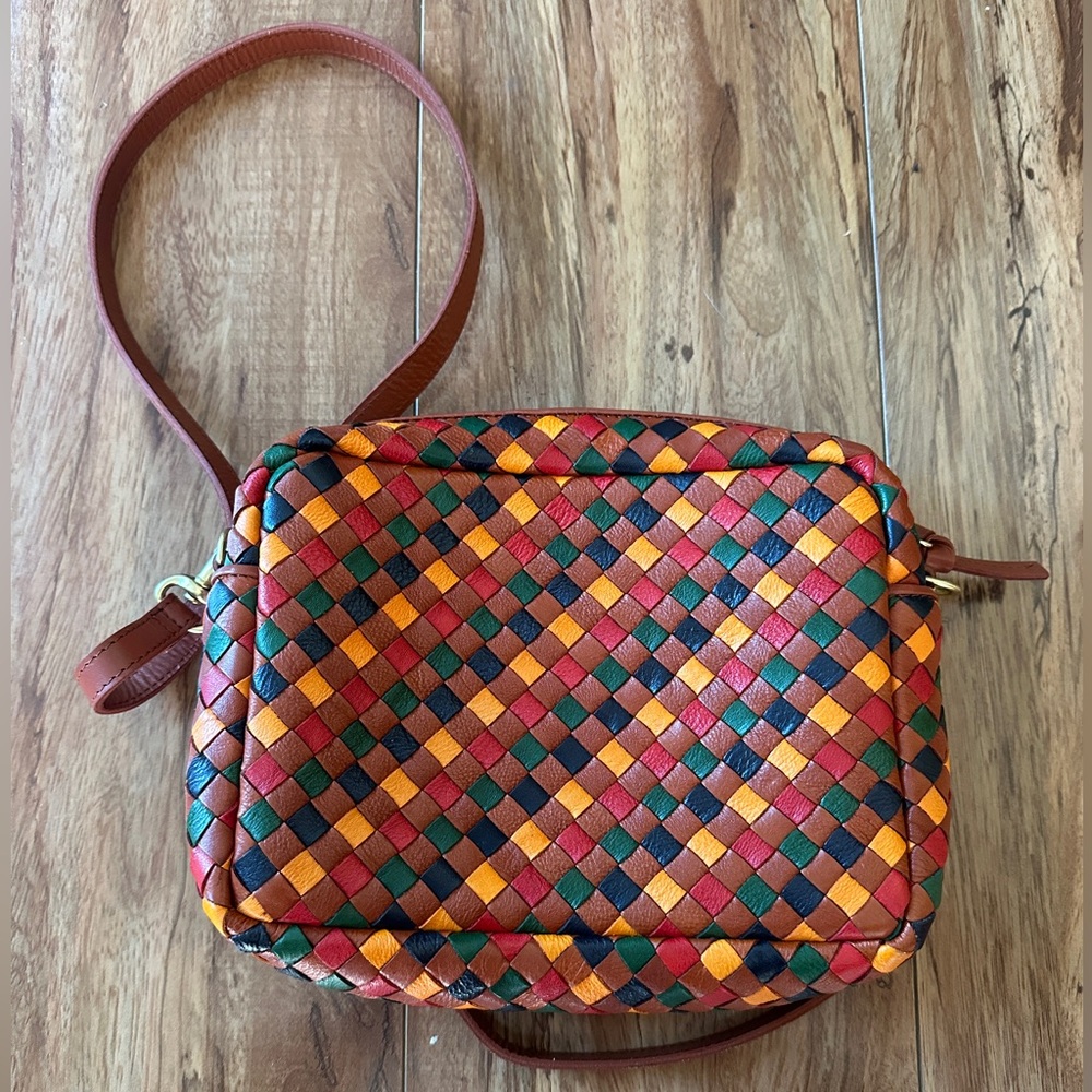 Clare V. Midi Sac - multi-color woven - Picture 2 of 6